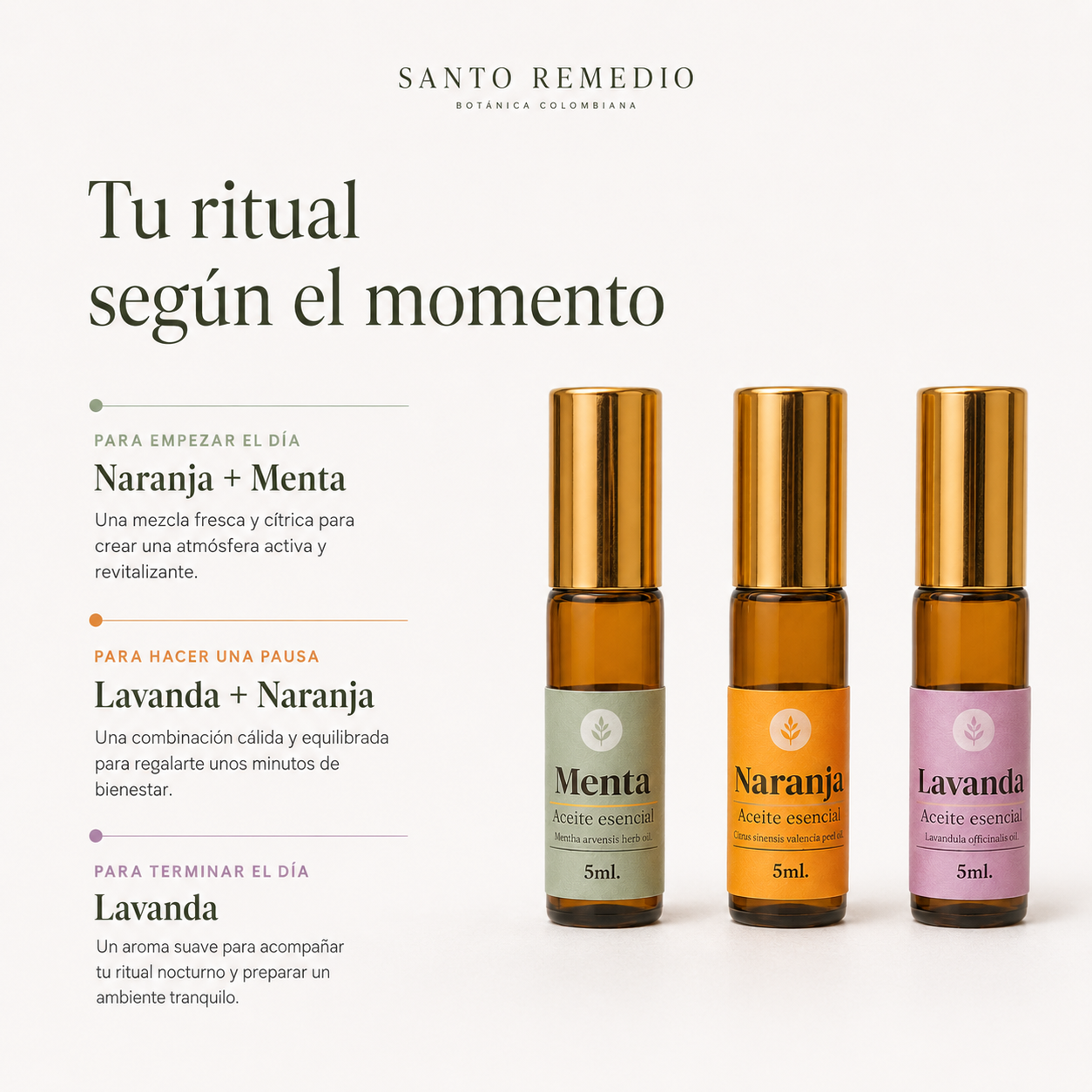 Trío Ritual Esencial