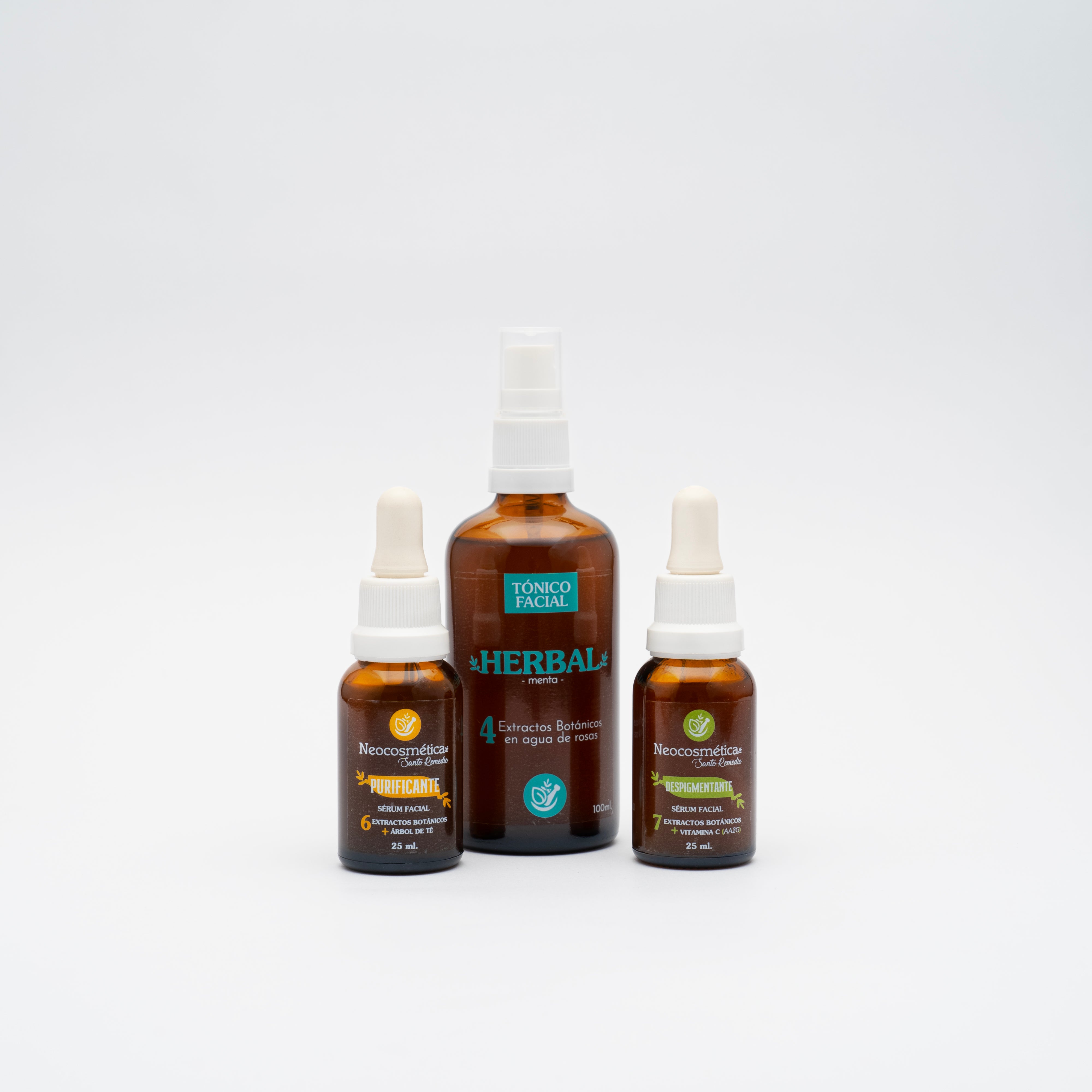 Kit facial para piel con acné