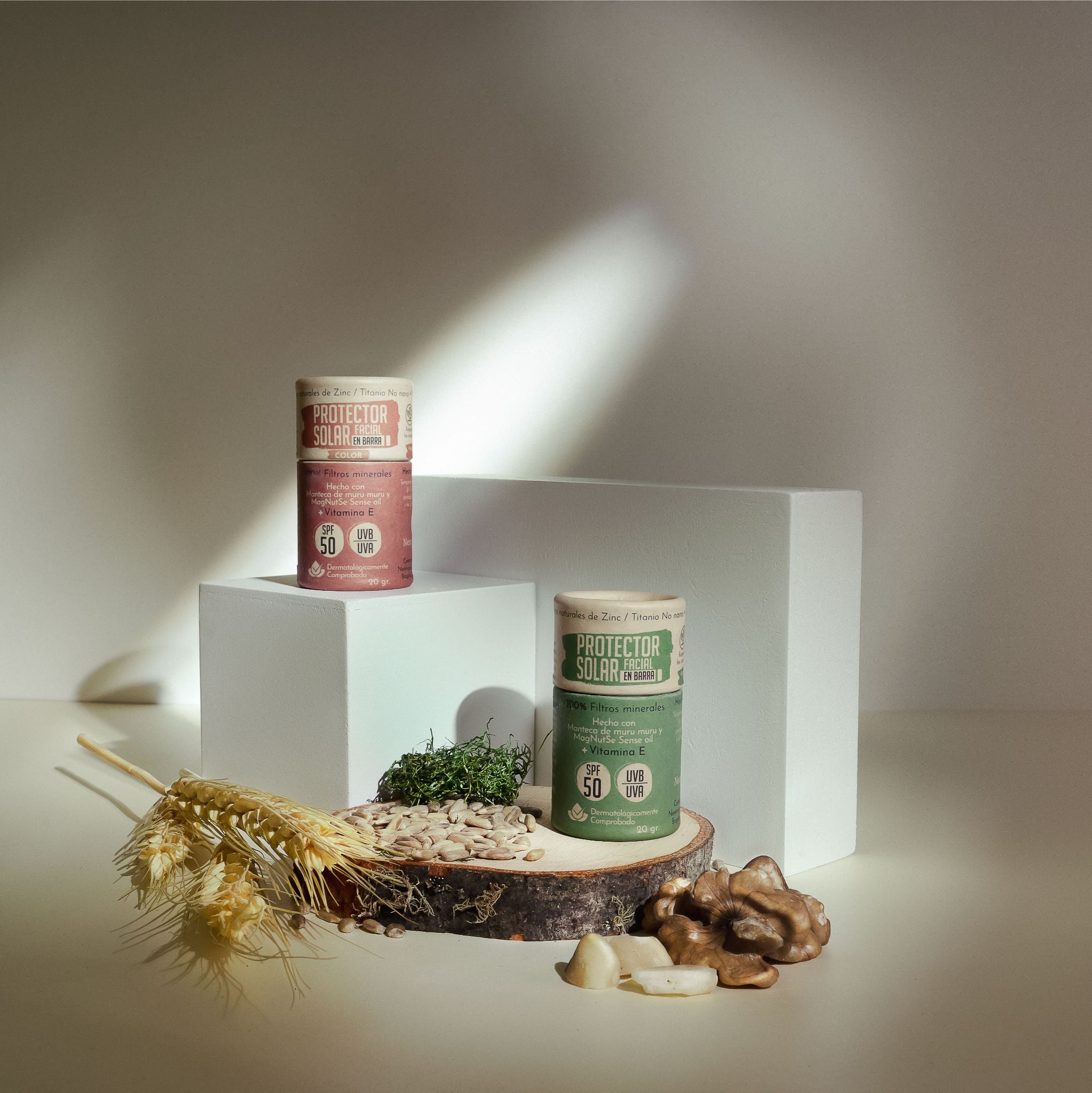 Protector Solar Facial en Barra SPF 50+ | 100% Mineral