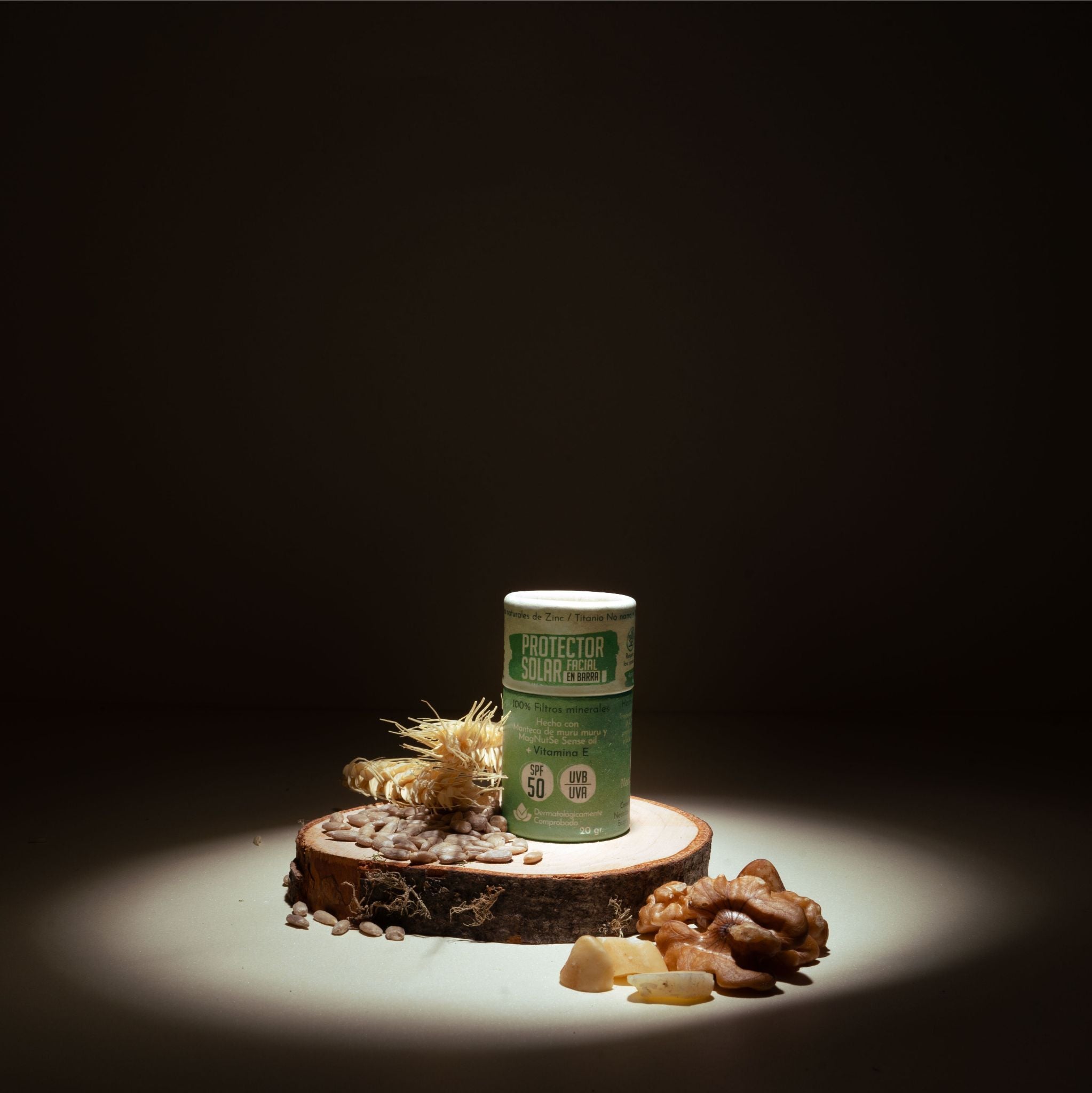 Protector Solar Facial en Barra SPF 50+ | 100% Mineral