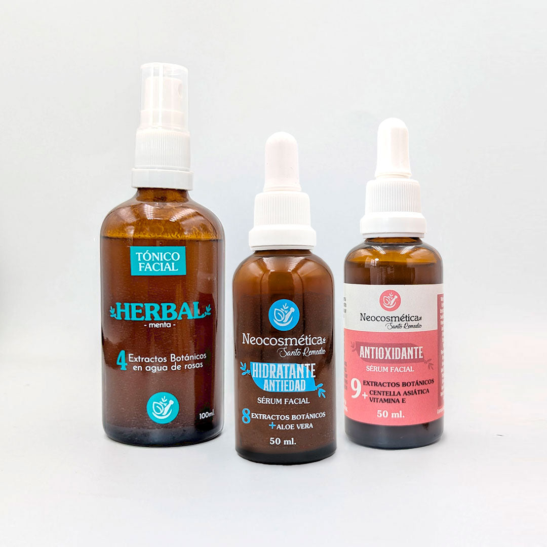Kit  facial para piel normal