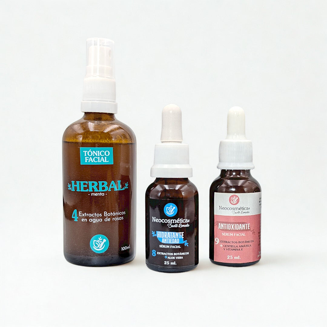 Kit  facial para piel normal