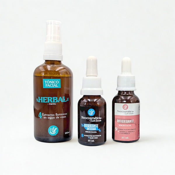 Kit  facial para piel normal