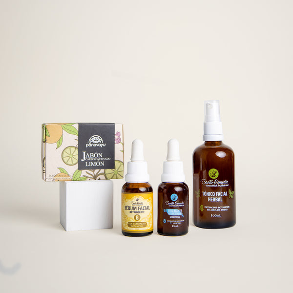 Kit facial para piel grasa