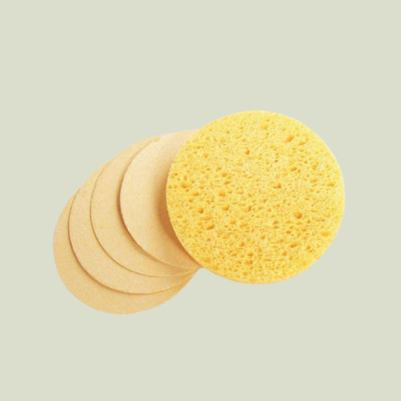 Esponja de celulosa facial frente